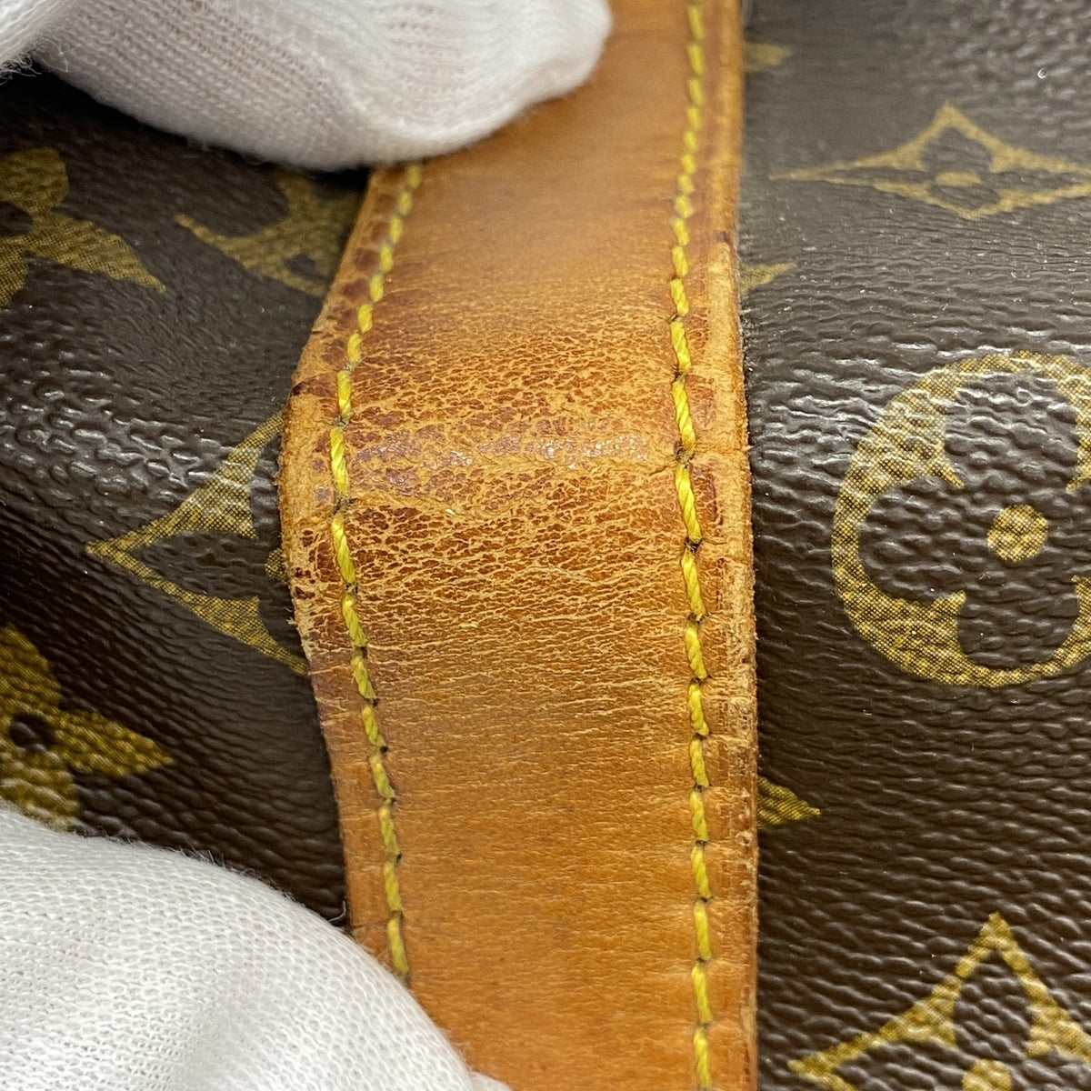 【6ia0299】ルイヴィトン ボストンバッグ モノグラム キーポル55 M41424 ブラウン【中古】メンズ レディース ユニセックス