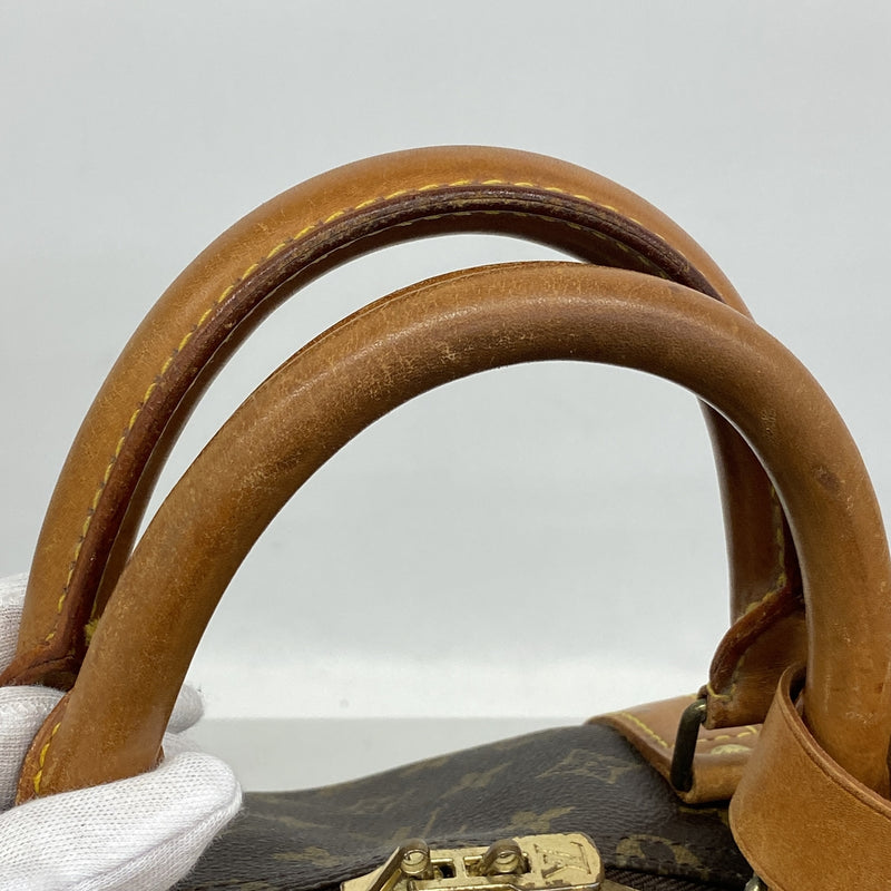 【6ia0299】ルイヴィトン ボストンバッグ モノグラム キーポル55 M41424 ブラウン【中古】メンズ レディース ユニセックス