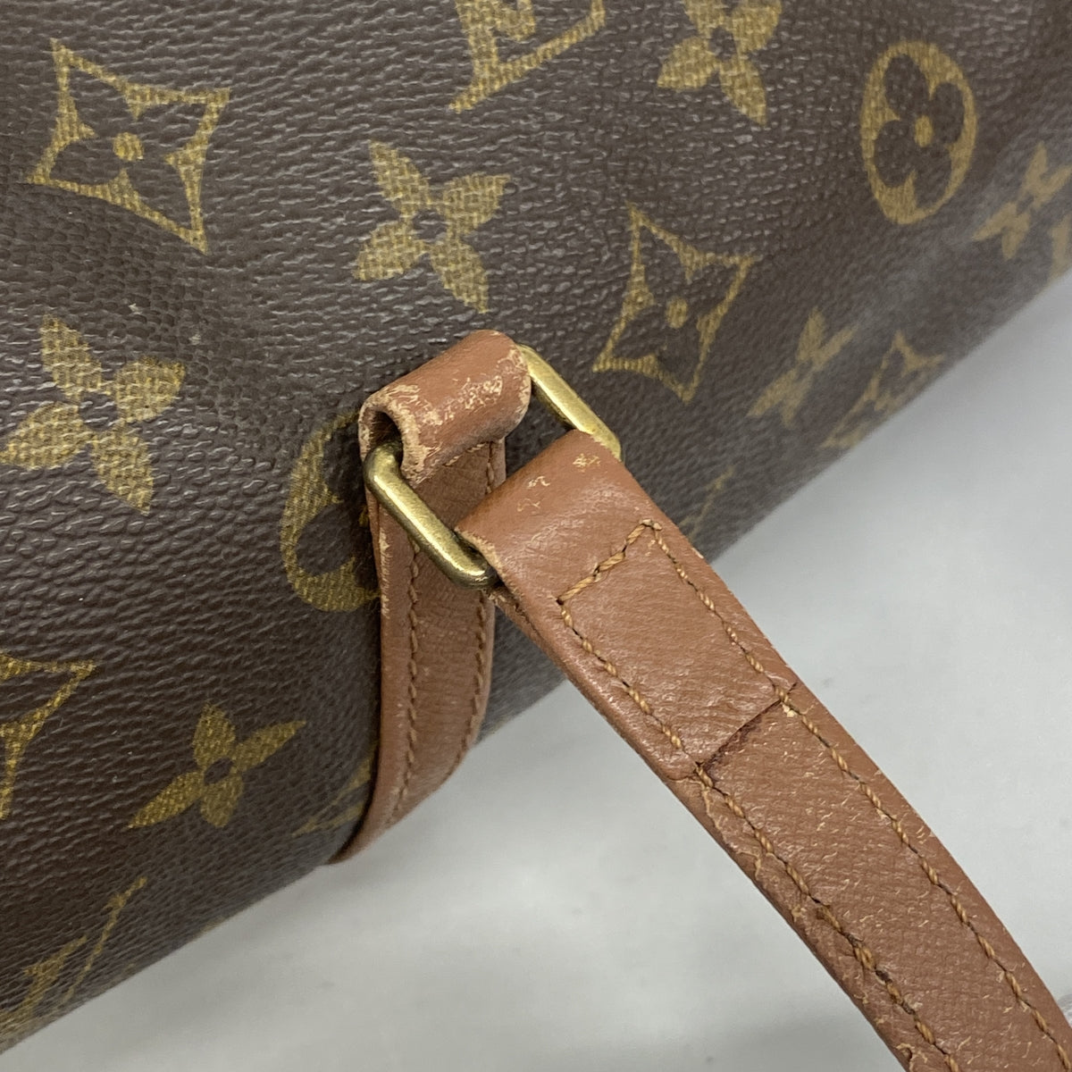 【6ia0300】ルイヴィトン ハンドバッグ モノグラム パピヨン30 M51385 ブラウン【中古】レディース