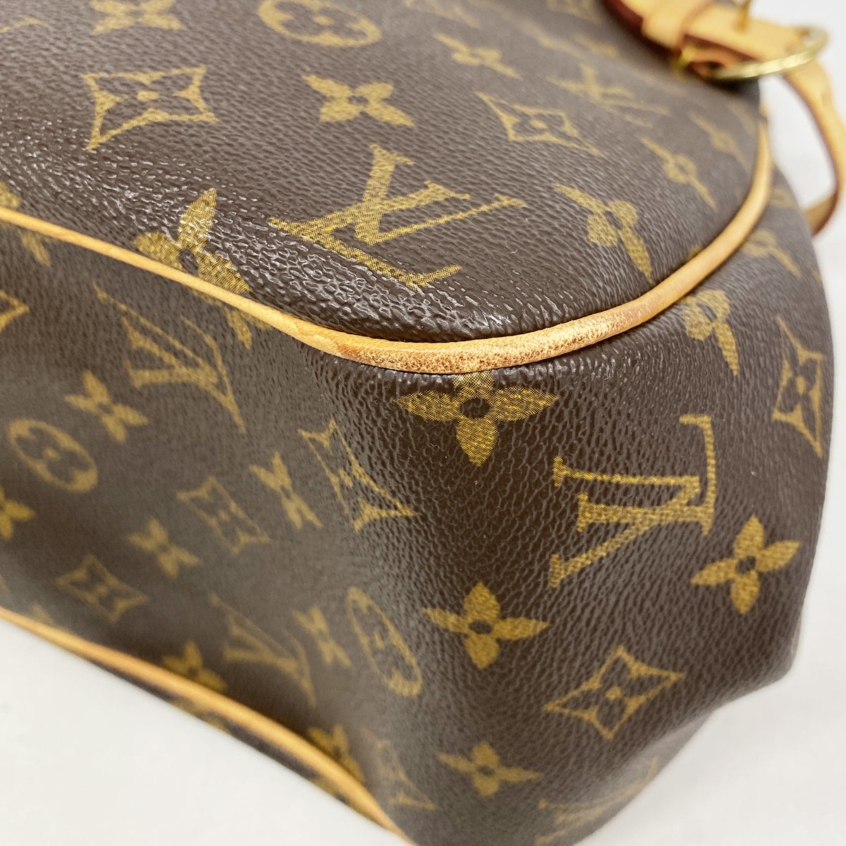 【6ia0307】ルイヴィトン トートバッグ モノグラム バティニョールオリゾンタル M51154 ブラウン【中古】レディース