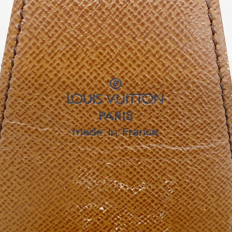 【6ia0313】ルイヴィトン シガレットケース モノグラム エテュイシガレット N63024 ブラウン【中古】メンズ レディース ユニセックス