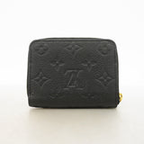 【6ia0321】ルイヴィトン コインケース モノグラム・アンプラント ジッピーコインパース M60574 ノワール【中古】メンズ レディース ユニセックス