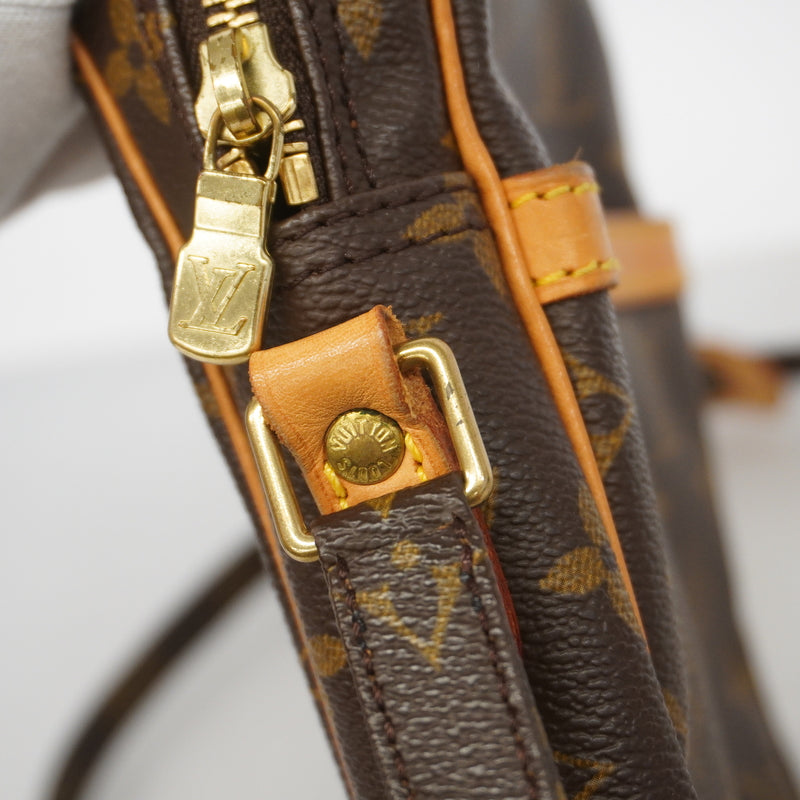 【6ia0326】ルイヴィトン ショルダーバッグ モノグラム ダヌーブ M45266 ブラウン【中古】レディース