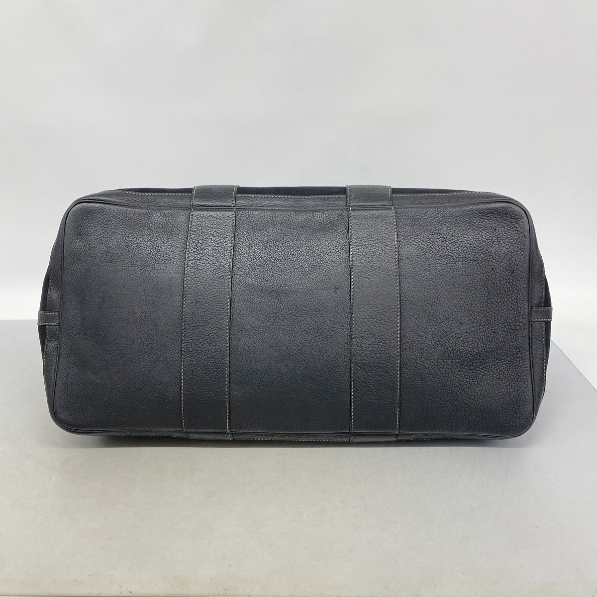 【6ia0331】エルメス トートバッグ ガーデンパーティGM トワルオフィシエ ブラック シルバー金具 □H刻印【中古】メンズ レディース ユニセックス