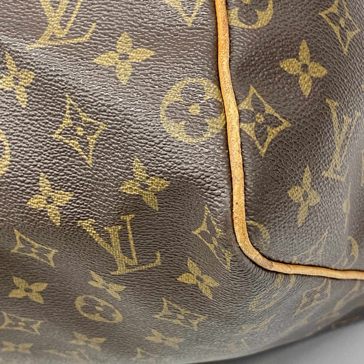 【6ia0332】ルイヴィトン ボストンバッグ モノグラム キーポル55 M41424 ブラウン【中古】メンズ レディース ユニセックス