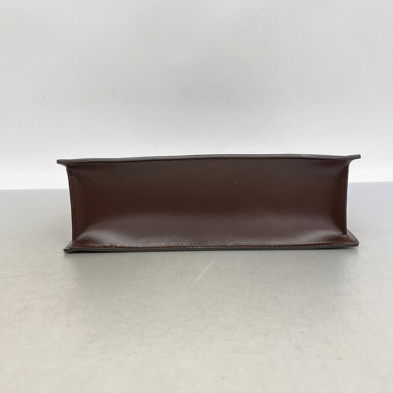 【6ia0335】ルイヴィトン トートバッグ ダミエ ヴェニス N51145 エベヌ【中古】レディース