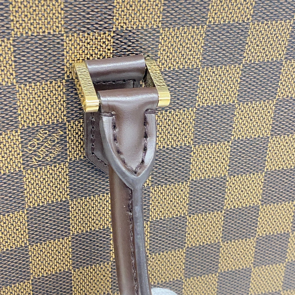 【6ia0335】ルイヴィトン トートバッグ ダミエ ヴェニス N51145 エベヌ【中古】レディース