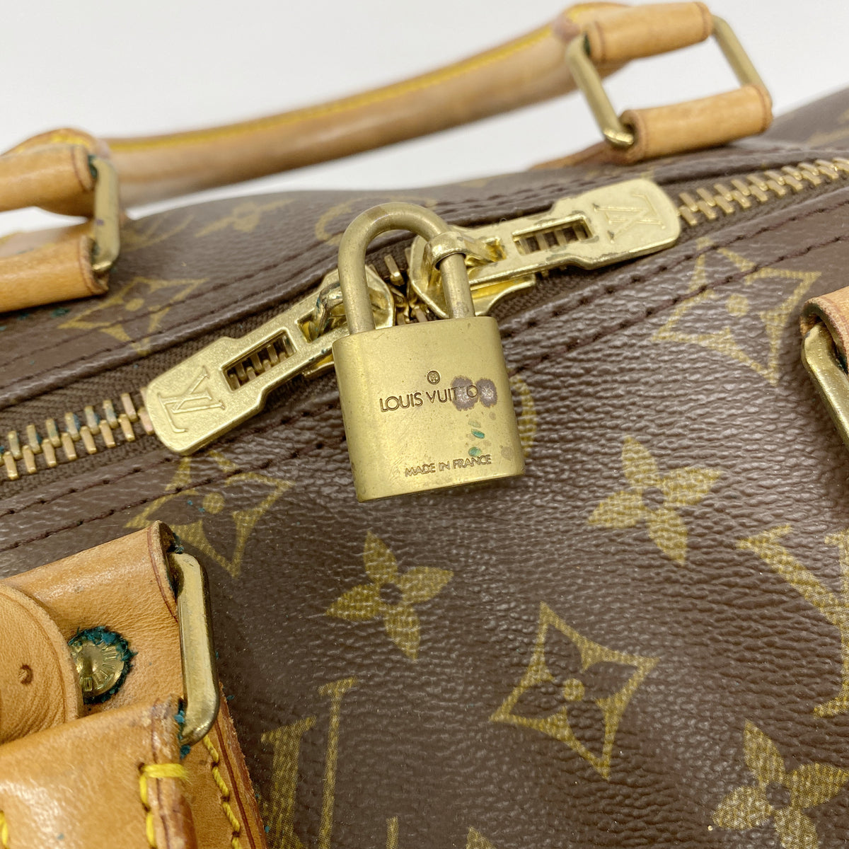 【6ia0347】ルイヴィトン ボストンバッグ モノグラム キーポル45 M41428 ブラウン【中古】メンズ レディース ユニセックス