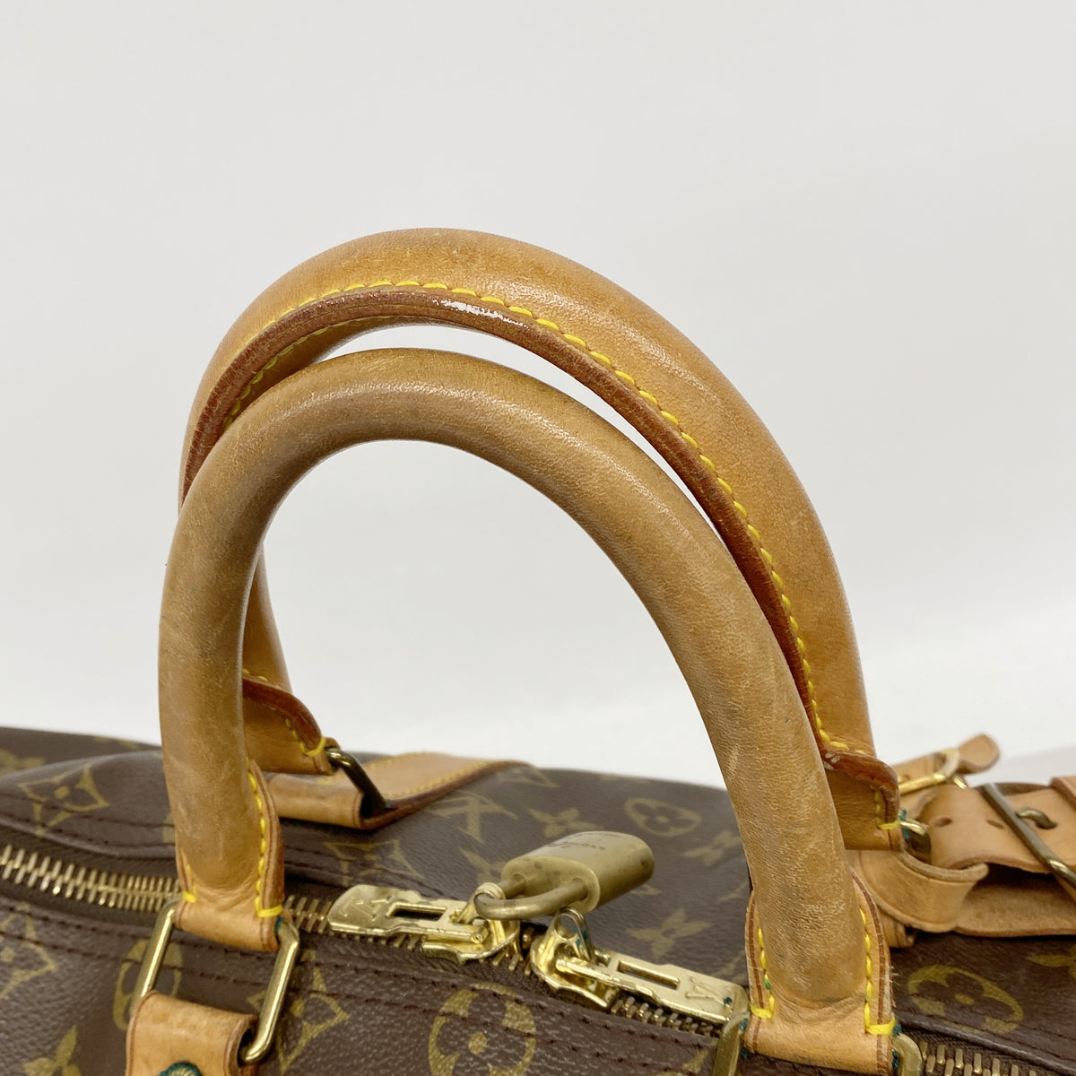 【6ia0347】ルイヴィトン ボストンバッグ モノグラム キーポル45 M41428 ブラウン【中古】メンズ レディース ユニセックス