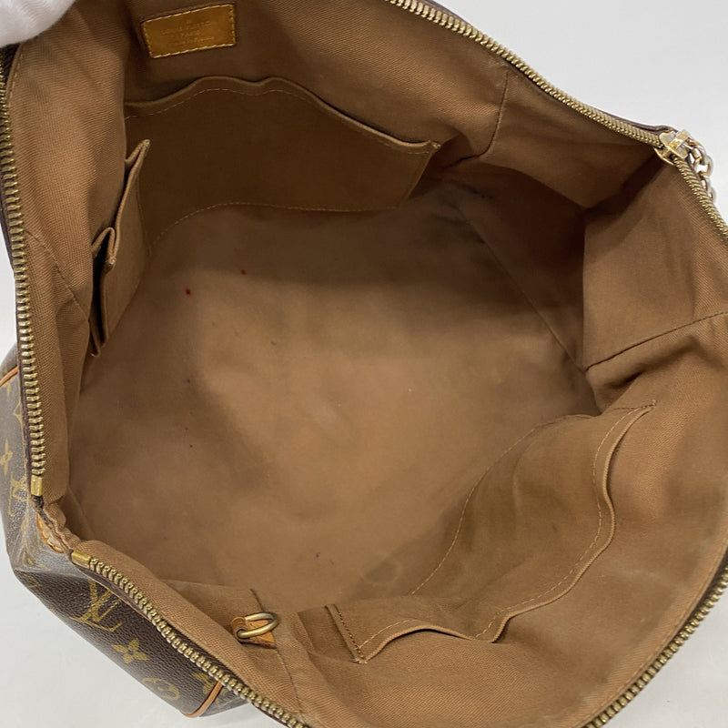 【6ia0355】ルイヴィトン トートバッグ モノグラム ティボリGM M40144 ブラウン【中古】レディース