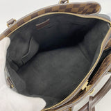 【6ia0357】ルイヴィトン ハンドバッグ ダミエ ノルマンディー N41487 エベヌ【中古】レディース