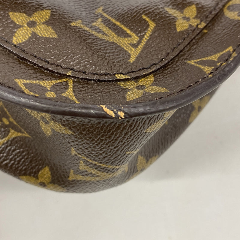 【6ia0359】ルイヴィトン ショルダーバッグ モノグラム サンクルーGM M51242 ブラウン【中古】レディース