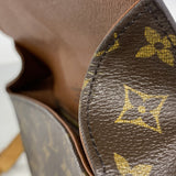 【6ia0359】ルイヴィトン ショルダーバッグ モノグラム サンクルーGM M51242 ブラウン【中古】レディース