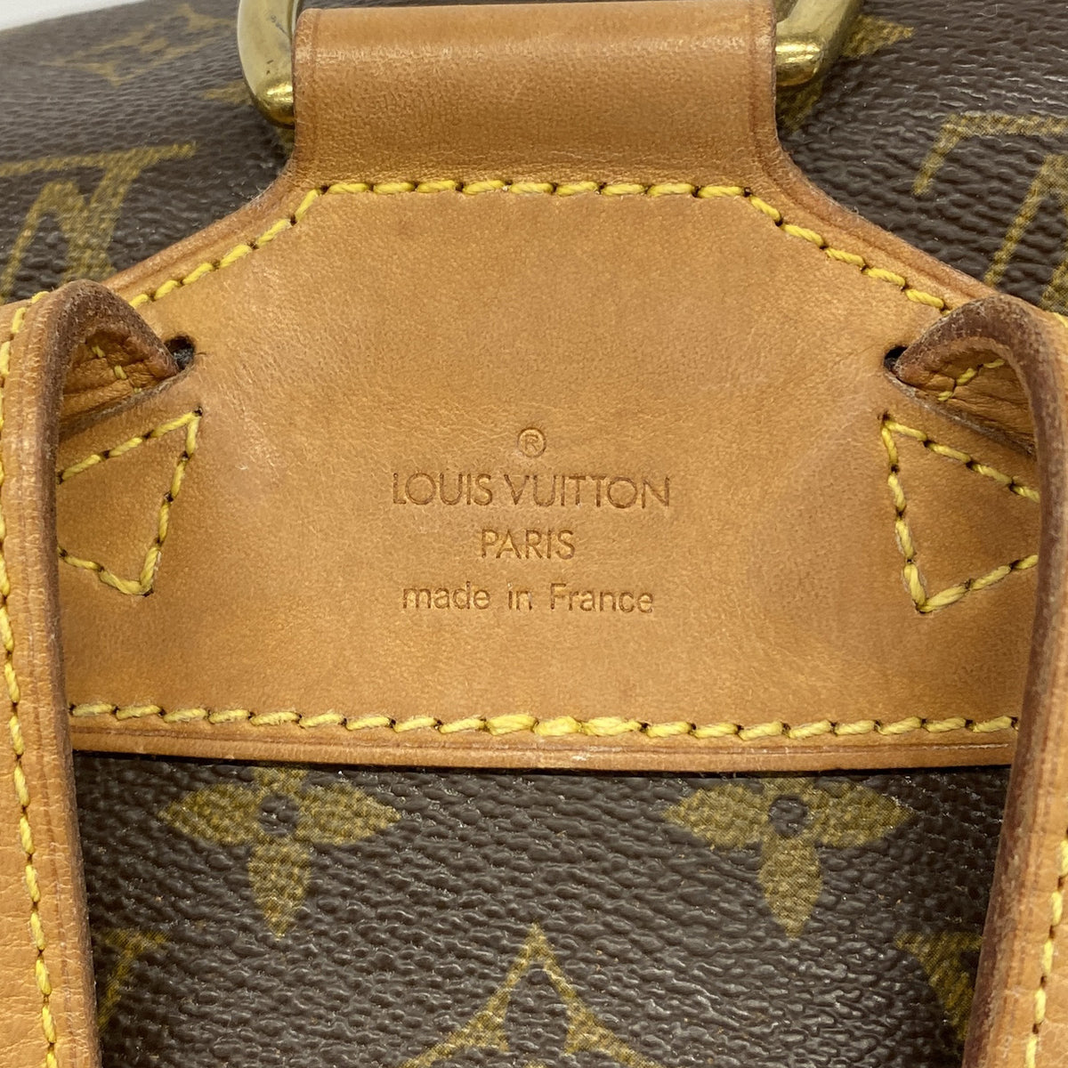 【6ia0368】ルイヴィトン リュック・デイパック モノグラム モンスリMM M51136 ブラウン【中古】レディース