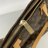 【6ia0371】ルイヴィトン トートバッグ モノグラム カバメゾ M51151 ブラウン【中古】レディース