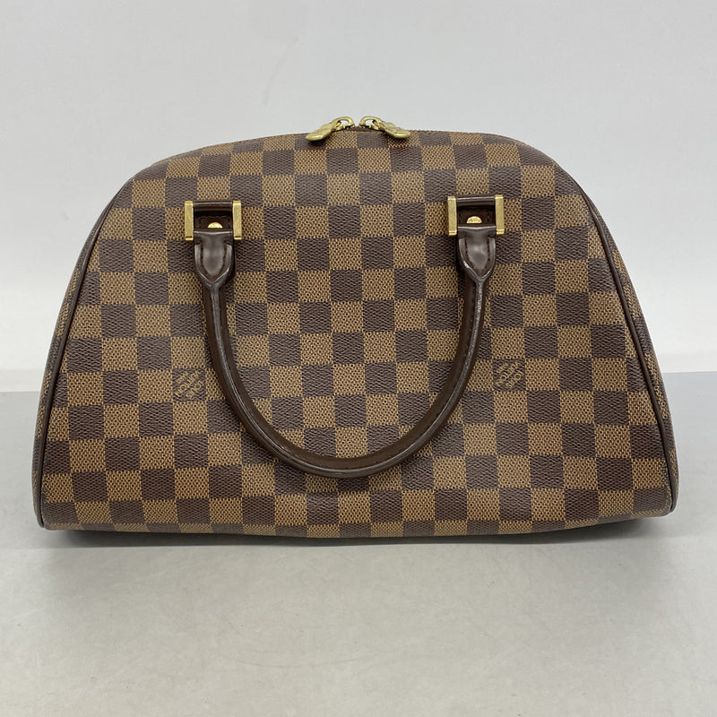 【6ia0372】ルイヴィトン ハンドバッグ ダミエ リベラMM N41434 エベヌ【中古】レディース