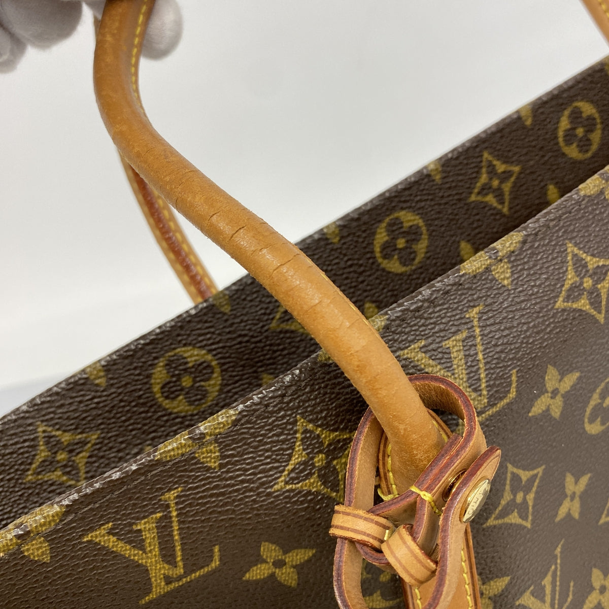 【6ia0377】ルイヴィトン トートバッグ モノグラム ラスパイユMM M40607 ブラウン【中古】レディース