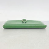 【6ia0386】エルメス 長財布 ベアンスフレ ヴォーエプソン バンブー シルバー金具 □N刻印【中古】メンズ レディース ユニセックス