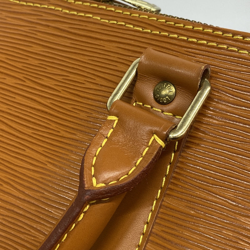 【6ia0387】ルイヴィトン ボストンバッグ エピ キーポル50 M42968 ジパングゴールド【中古】メンズ レディース ユニセックス