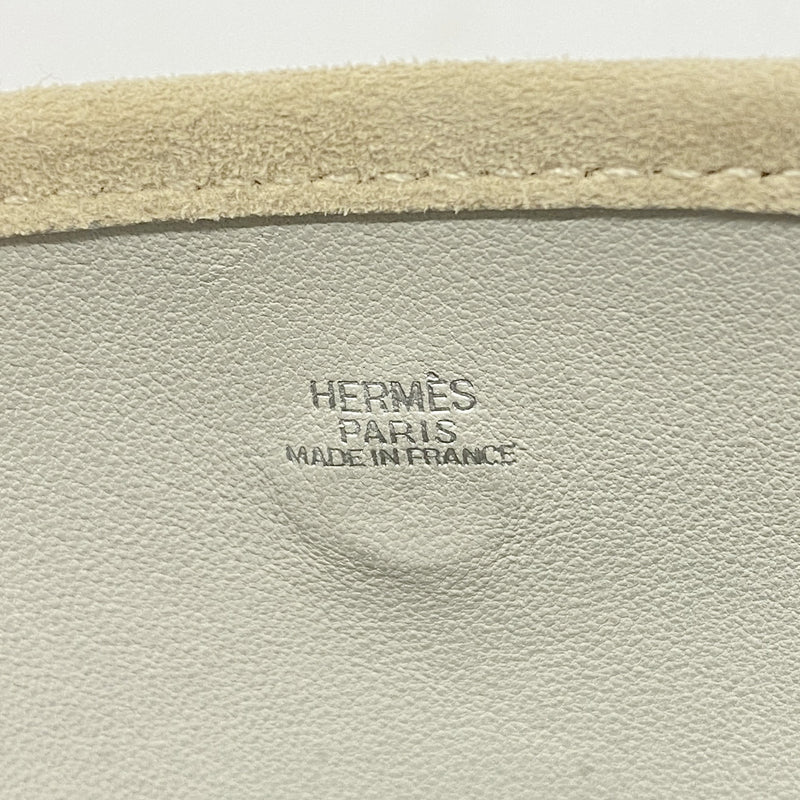 【6ia0388】エルメス ショルダーバッグ エヴリンTPM ドブリス ベトン シルバー金具 □H刻印【中古】レディース