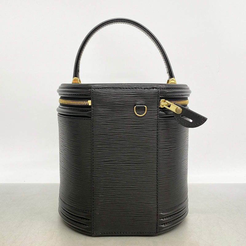 【6ia0391】ルイヴィトン ハンドバッグ エピ カンヌ M48032 ノワール【中古】レディース
