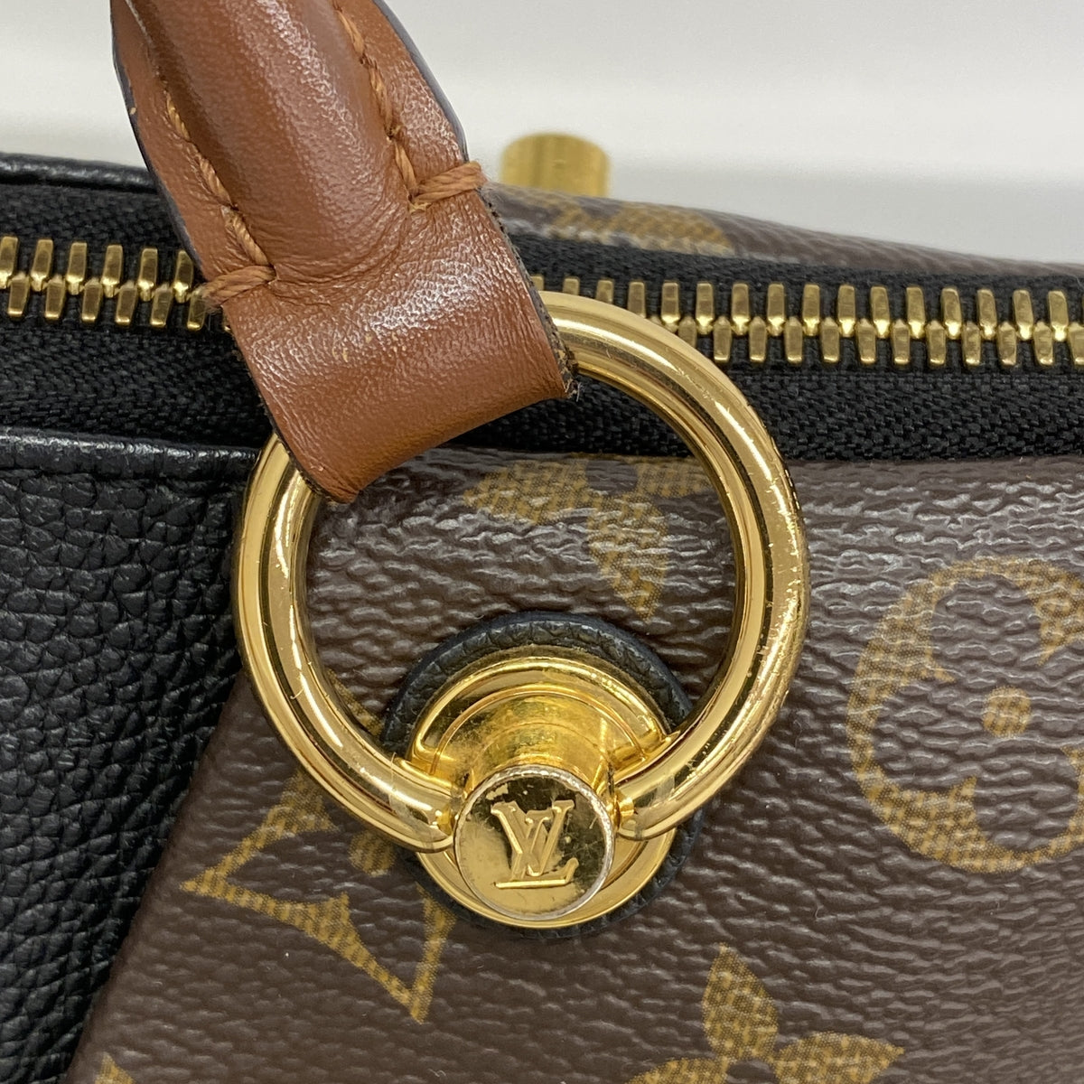 【6ia0396】ルイヴィトン ハンドバッグ モノグラム VトートMM M43948 ノワール 2wayバッグ【中古】レディース