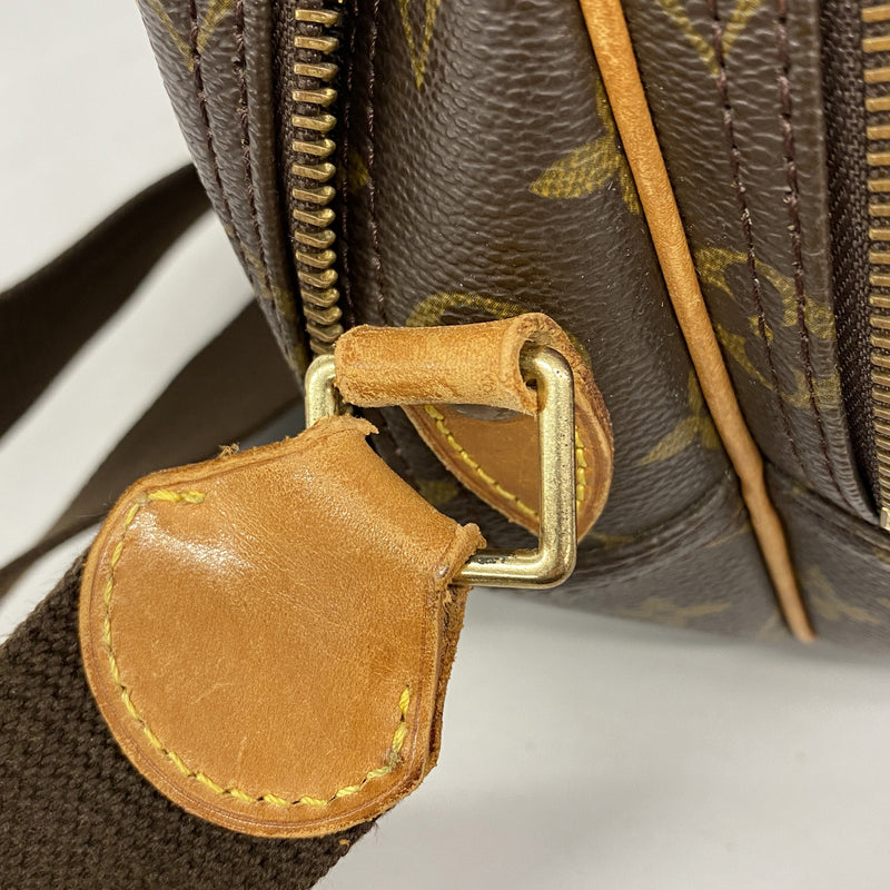 【6ia0405】ルイヴィトン ショルダーバッグ モノグラム リポーターPM M45254 ブラウン【中古】レディース