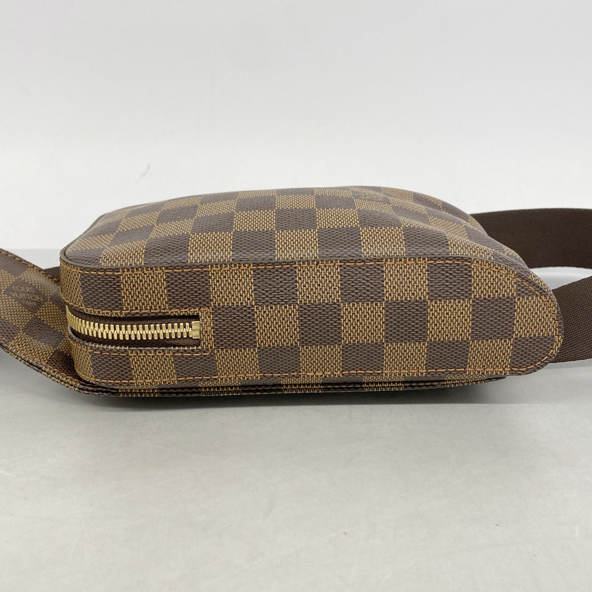 【6ia0408】ルイヴィトン ボディバッグ ダミエ ジェロニモス N51994 エベヌ【中古】メンズ