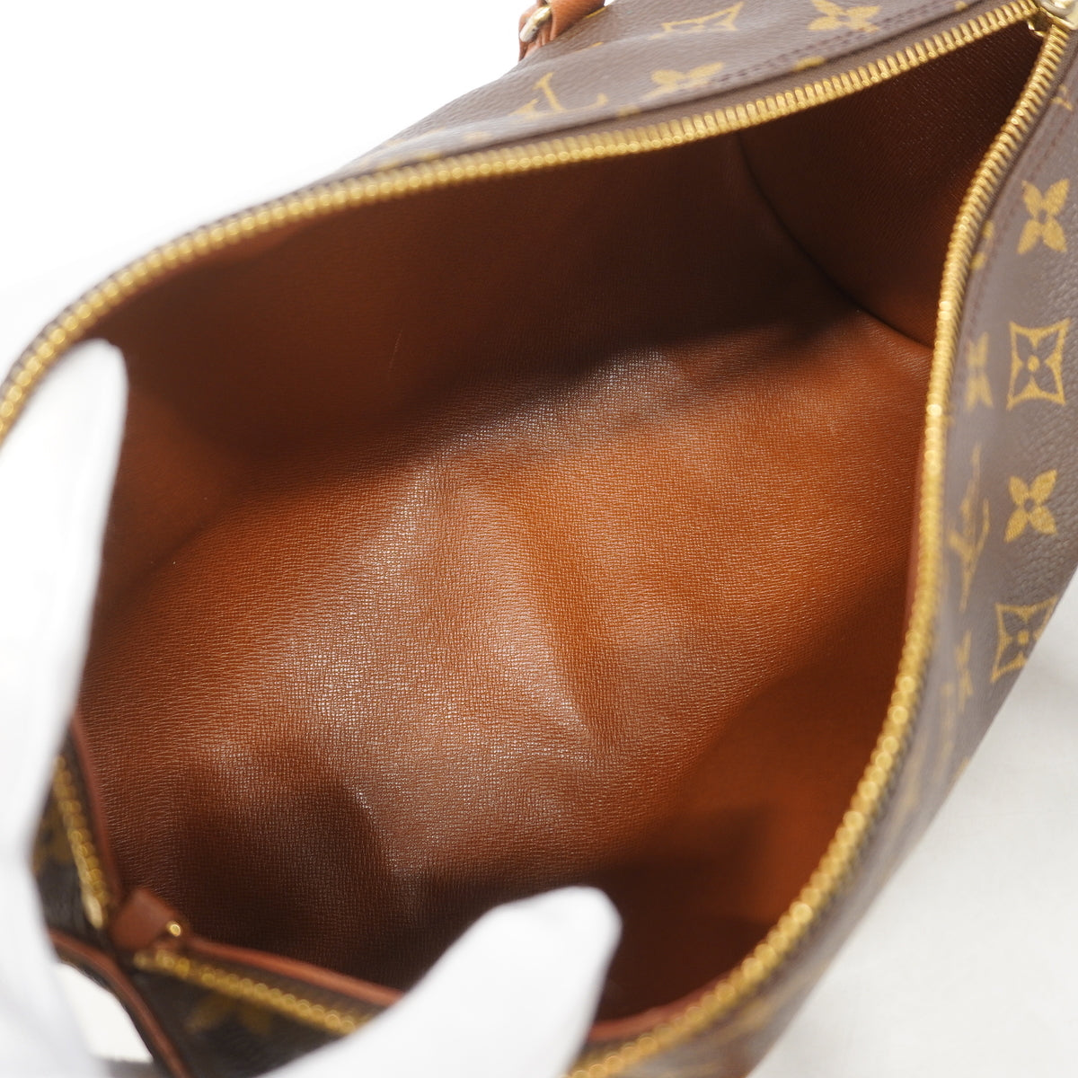 【6ia0415】ルイヴィトン ハンドバッグ モノグラム パピヨン30 M51385 ブラウン【中古】レディース