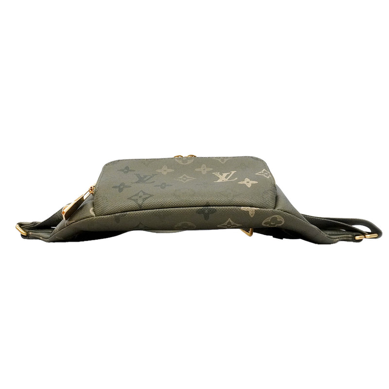 【6ia0424】ルイヴィトン ウエストバッグ モノグラム・サープラス ラッシュバムバッグ M26933 カーキ【中古】メンズ