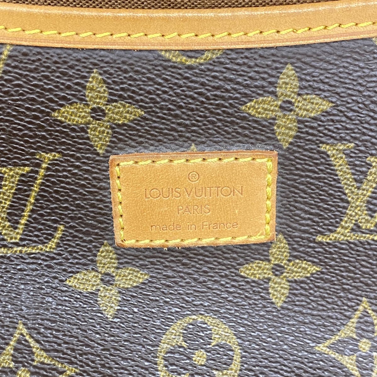 【6ia0431】ルイヴィトン ショルダーバッグ モノグラム ソミュール35 M42254 ブラウン【中古】レディース