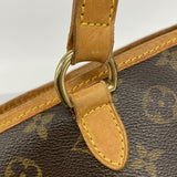 【6ia0439】ルイヴィトン トートバッグ モノグラム バティニョールオリゾンタル M51154 ブラウン【中古】レディース