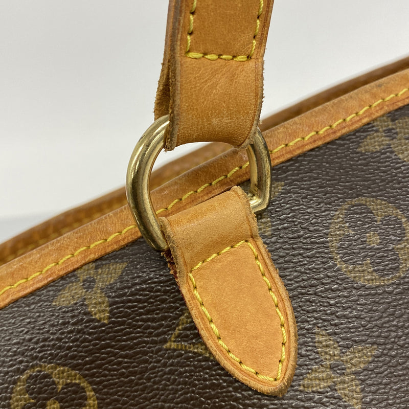 【6ia0439】ルイヴィトン トートバッグ モノグラム バティニョールオリゾンタル M51154 ブラウン【中古】レディース