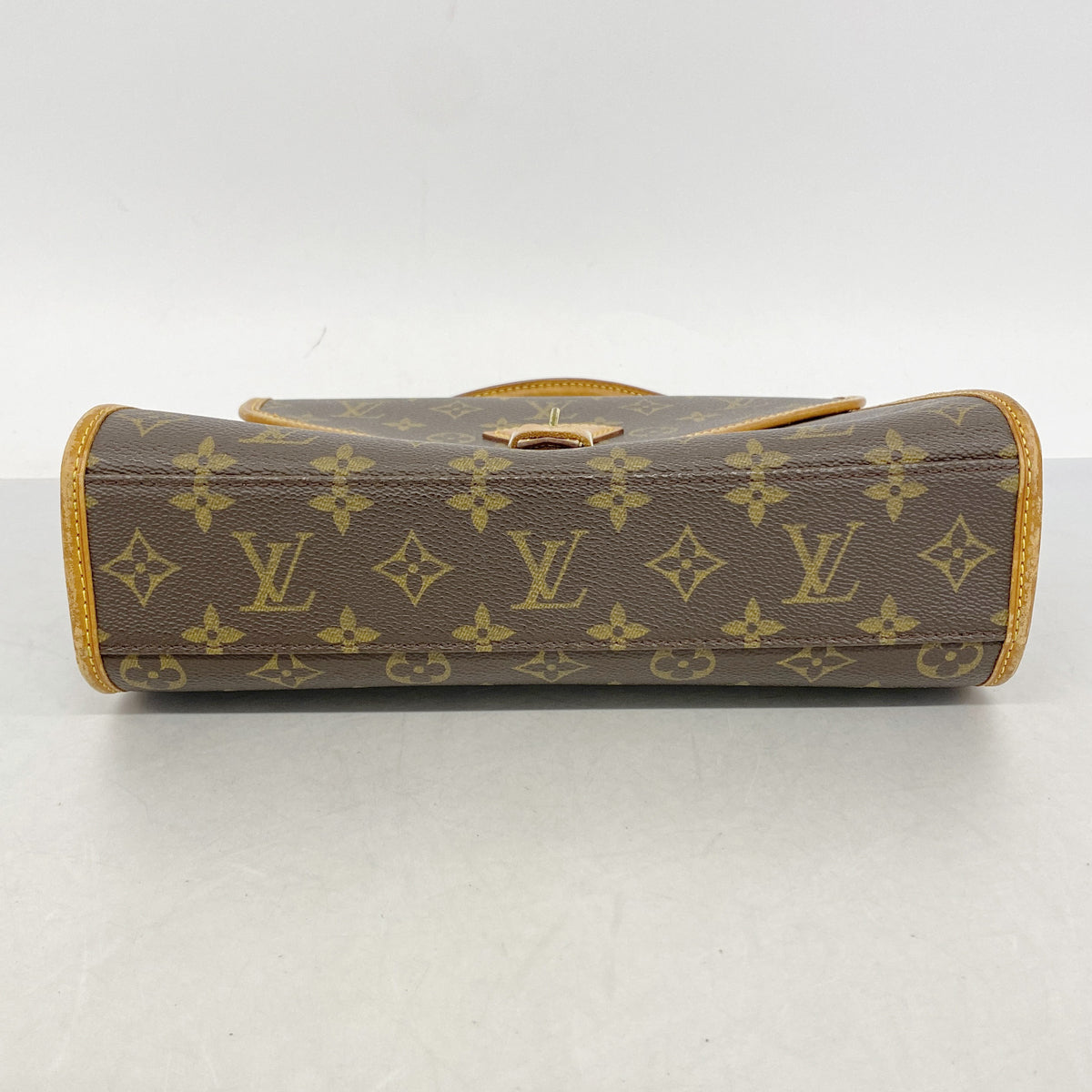 【6ia0440】ルイヴィトン ハンドバッグ モノグラム ベルエア M51122 ブラウン【中古】レディース