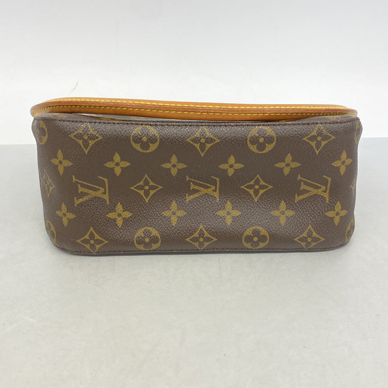 【6ia0441】ルイヴィトン ショルダーバッグ モノグラム ルーピングMM M51146 ブラウン【中古】レディース