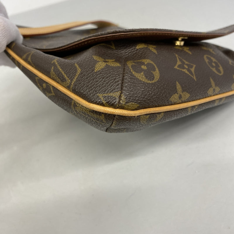 【6ia0442】ルイヴィトン ショルダーバッグ モノグラム ミュゼットサルサショートストラップ M51258 ブラウン【中古】レディース