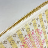 【6ia0445】ルイヴィトン 長財布 LVスタンプ ジッピーウォレット M28463 バナナ【中古】レディース