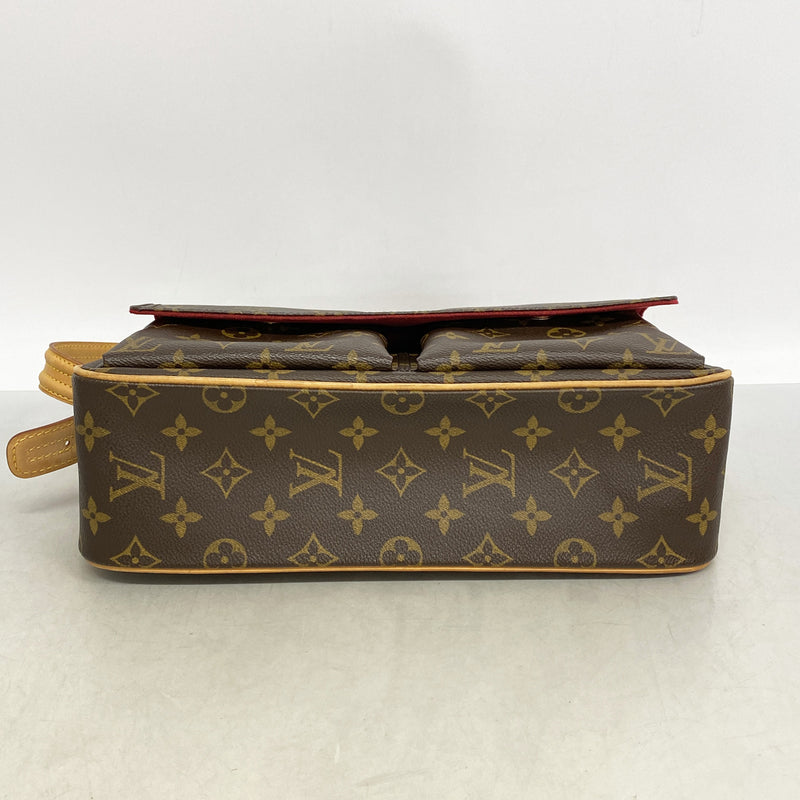 【6ia0449】ルイヴィトン ショルダーバッグ モノグラム ヴィバシテMM M51164 ブラウン【中古】レディース