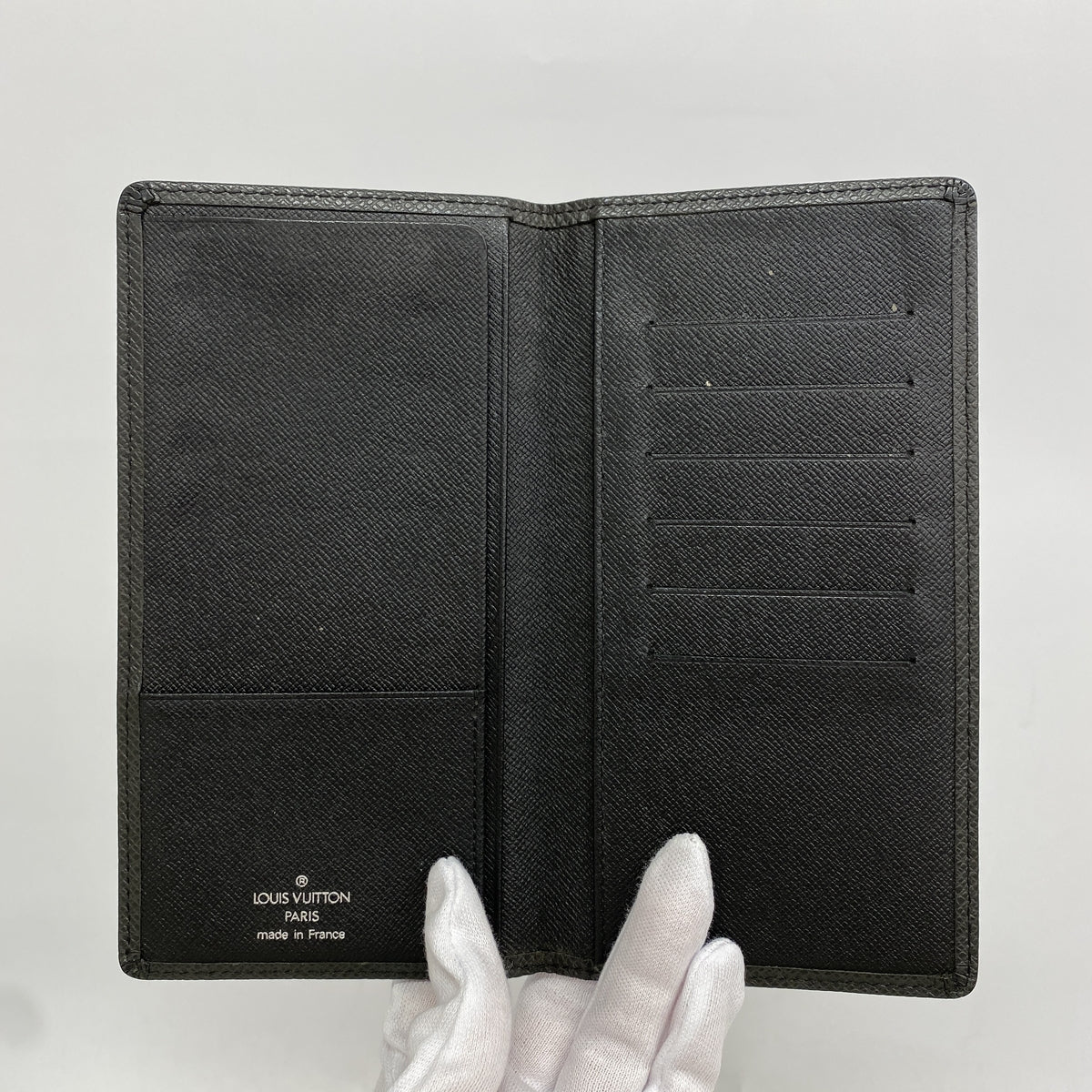 【6ia0458】ルイヴィトン 長札入れ タイガ ポルトバルールカルトクレディ M30392 アルドワーズ【中古】メンズ