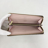 【6ia0465】ルイヴィトン 長財布 モノグラム ポルトフォイユクレマンス M61298 ローズバレリーヌ【中古】レディース