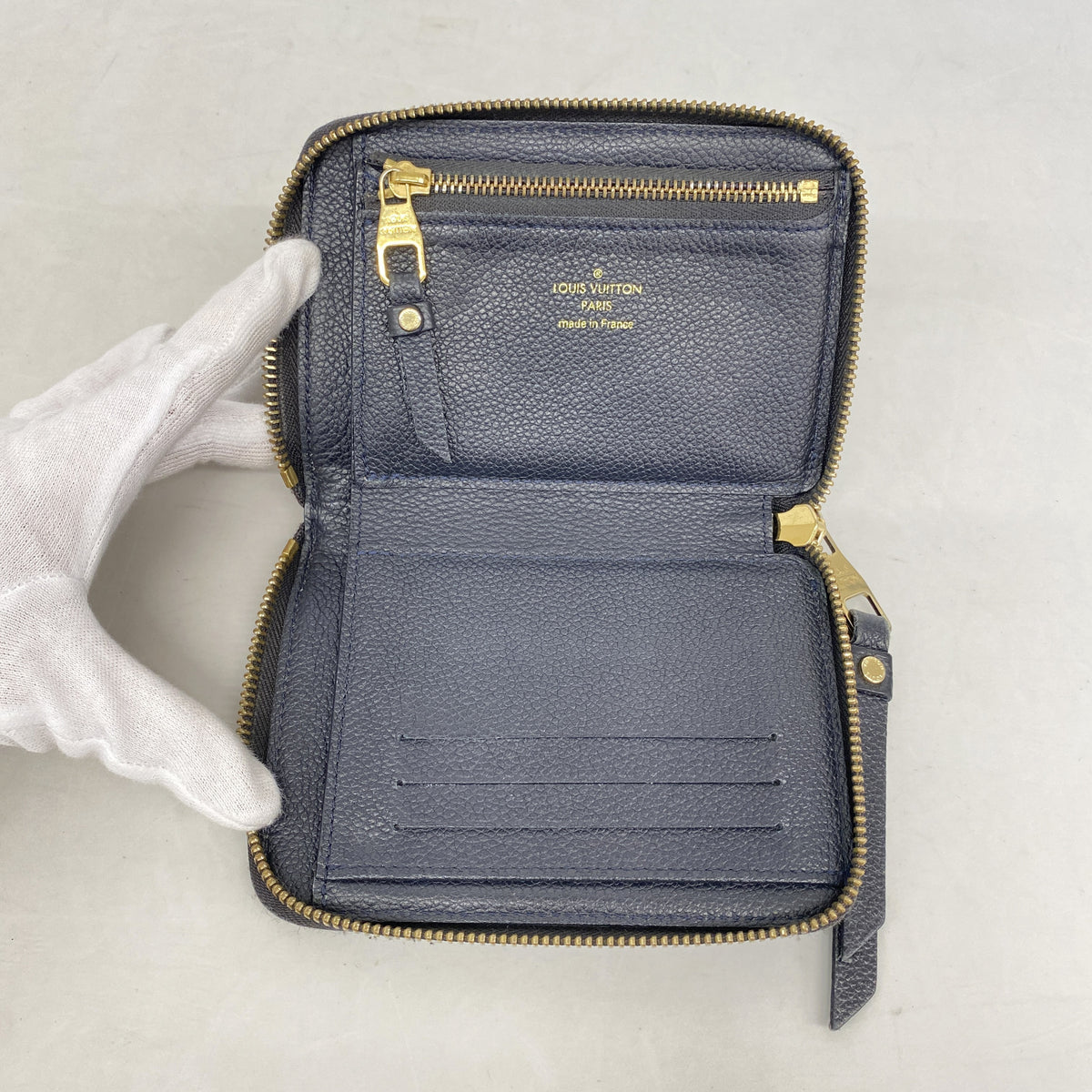 【6ia0468】ルイヴィトン 財布 モノグラム・アンプラント ポルトフォイユスクレットコンパクト M93430 アンフィニ【中古】レディース