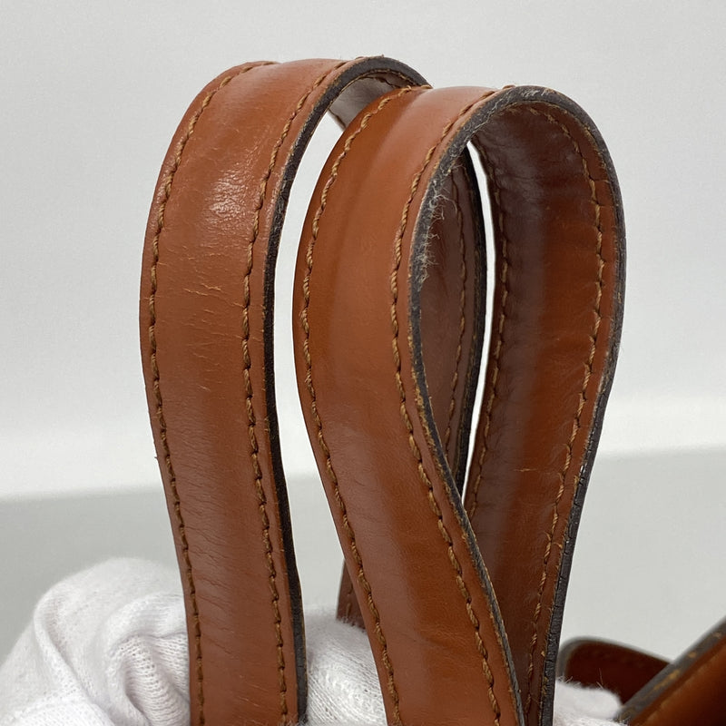 【6ia0484】ルイヴィトン ハンドバッグ エピ サンジャック M52273 ケニアブラウン【中古】レディース