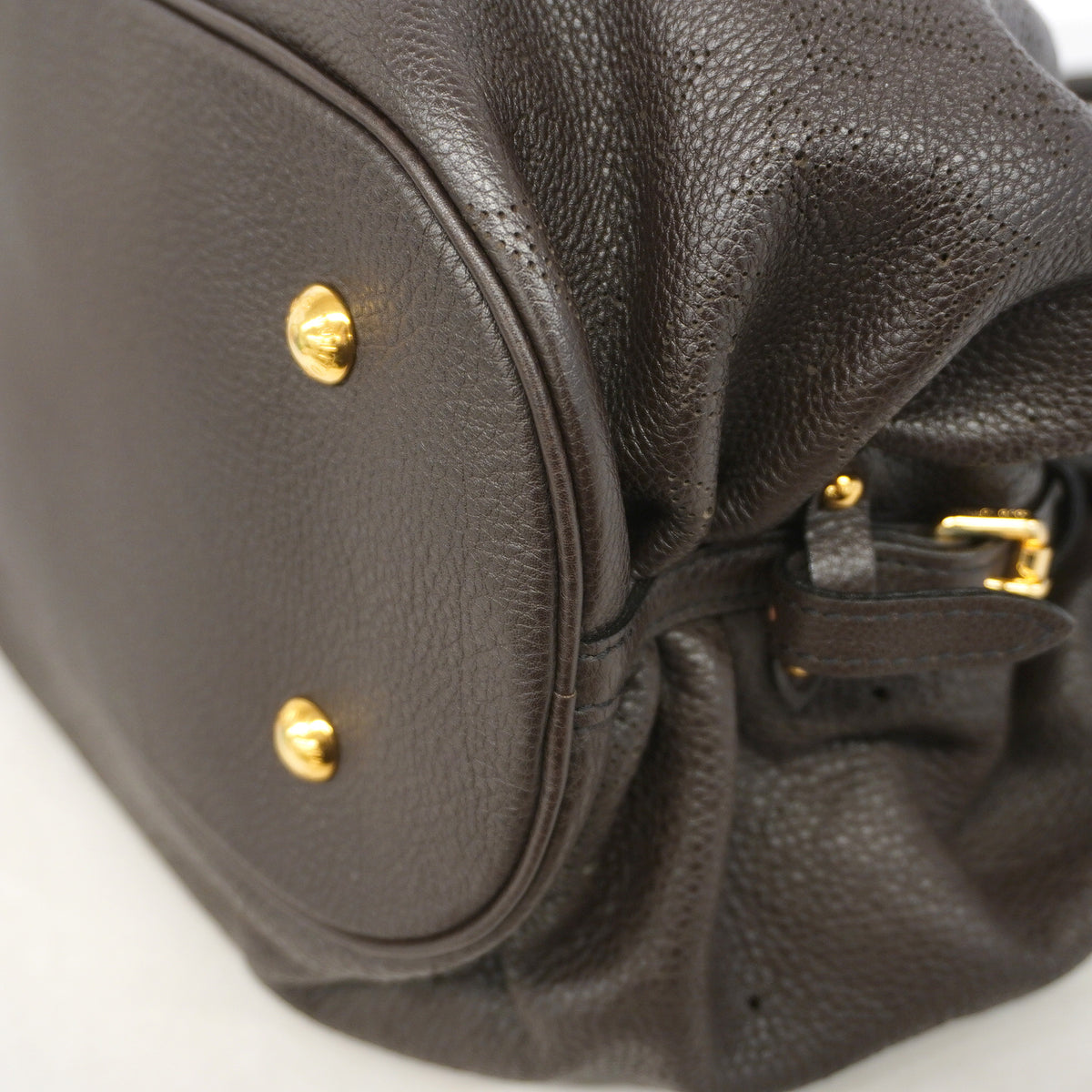 【6ia0494】ルイヴィトン トートバッグ マヒナ マヒナL M95975 ショコラ【中古】レディース