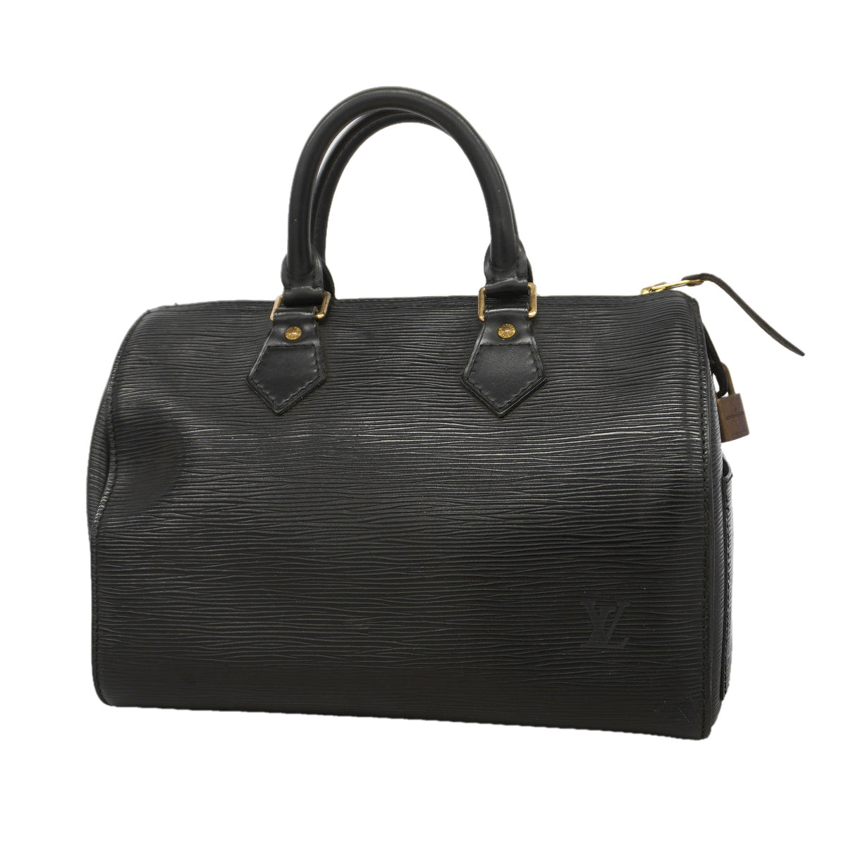 【6ia0495】ルイヴィトン ハンドバッグ エピ スピーディ25 M59032 ノワール【中古】レディース