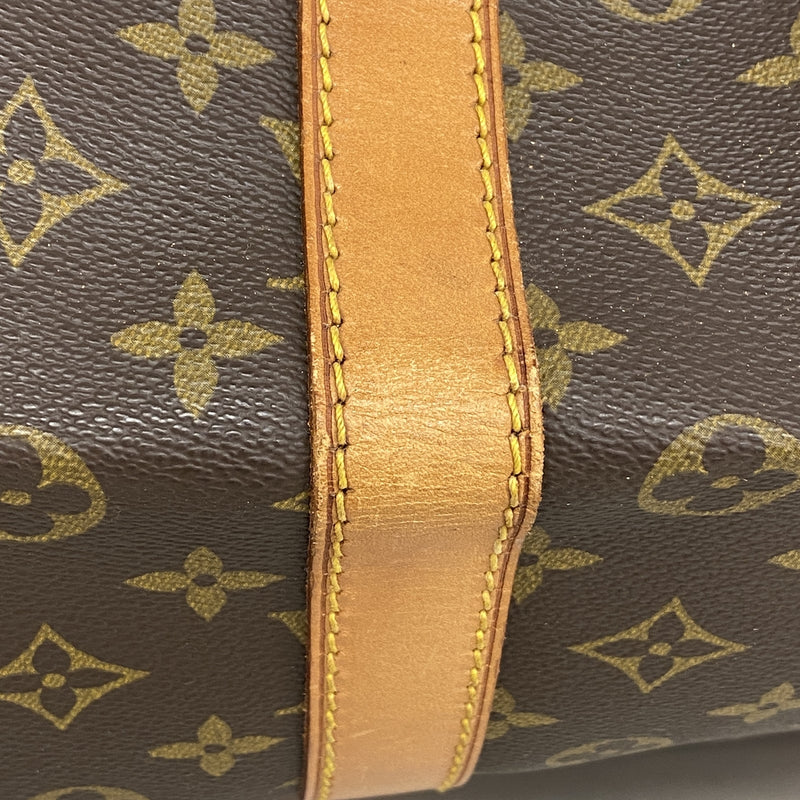 【6ia0500】ルイヴィトン ボストンバッグ モノグラム キーポルバンドリエール60 M41412 ブラウン【中古】メンズ レディース ユニセックス