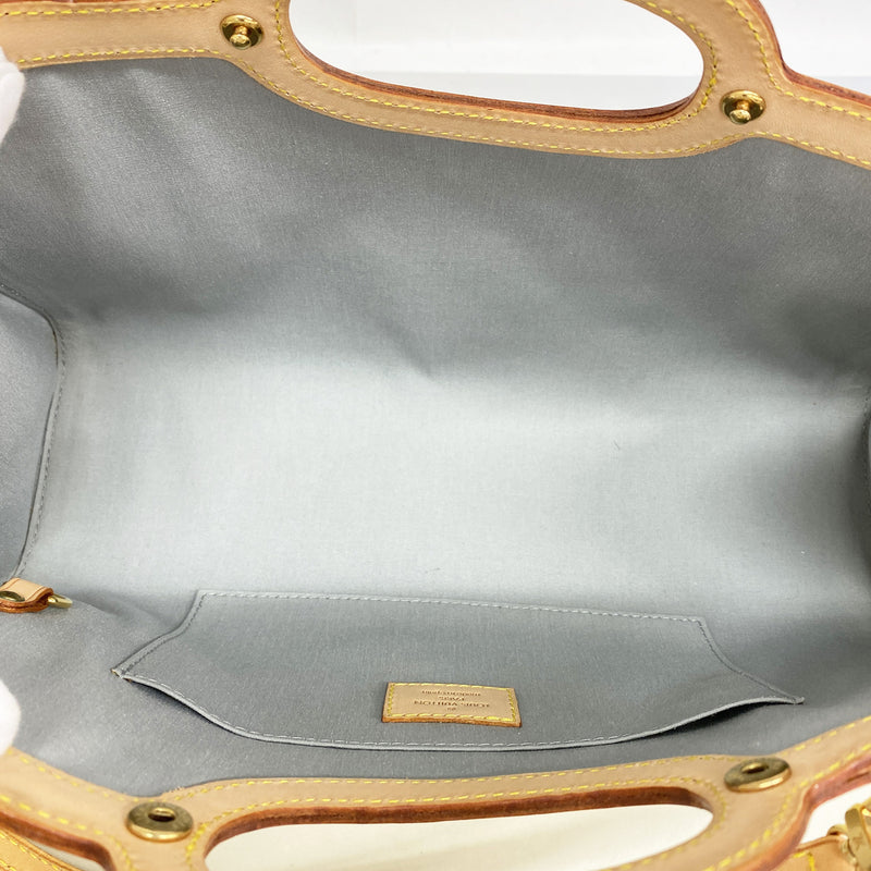 【6ia0504】ルイヴィトン ハンドバッグ ヴェルニ ロクスバリードライブ M91374 ペルル 2wayバッグ【中古】レディース