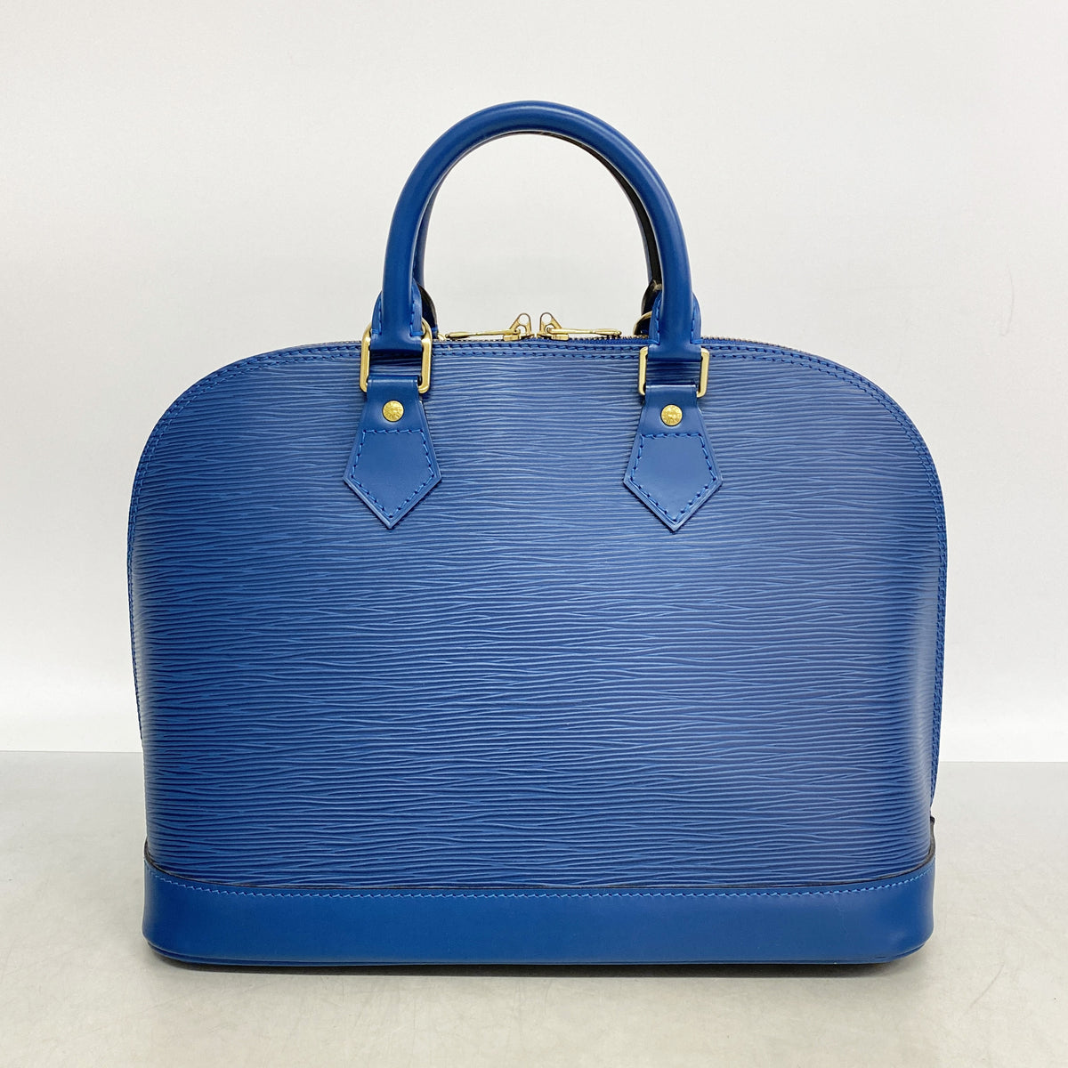 【6ia0505】ルイヴィトン ハンドバッグ エピ アルマ M52145 トレドブルー【中古】レディース