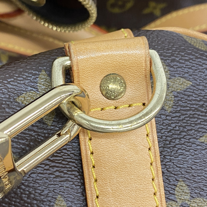 【6ia0506】ルイヴィトン ボストンバッグ モノグラム キーポルバンドリエール60 M41412 ブラウン【中古】メンズ レディース ユニセックス
