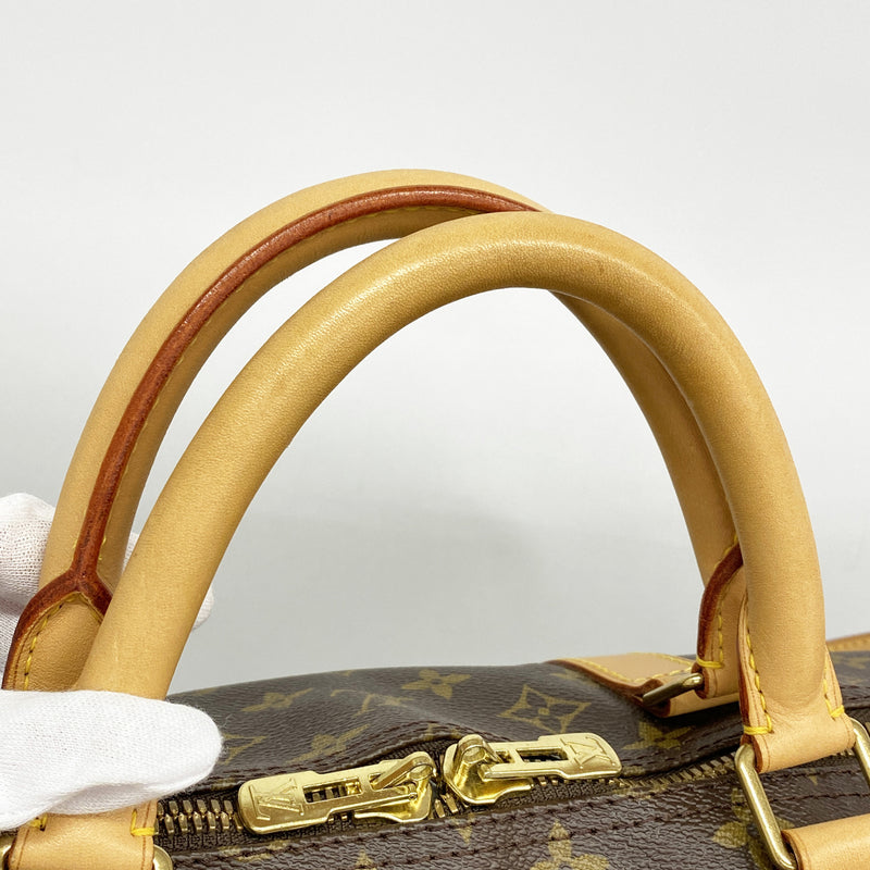 【6ia0506】ルイヴィトン ボストンバッグ モノグラム キーポルバンドリエール60 M41412 ブラウン【中古】メンズ レディース ユニセックス