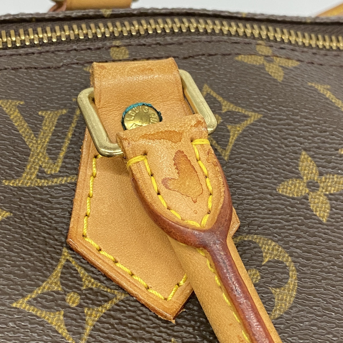 【6ia0522】ルイヴィトン ハンドバッグ モノグラム スピーディ40 M41106 ブラウン【中古】レディース